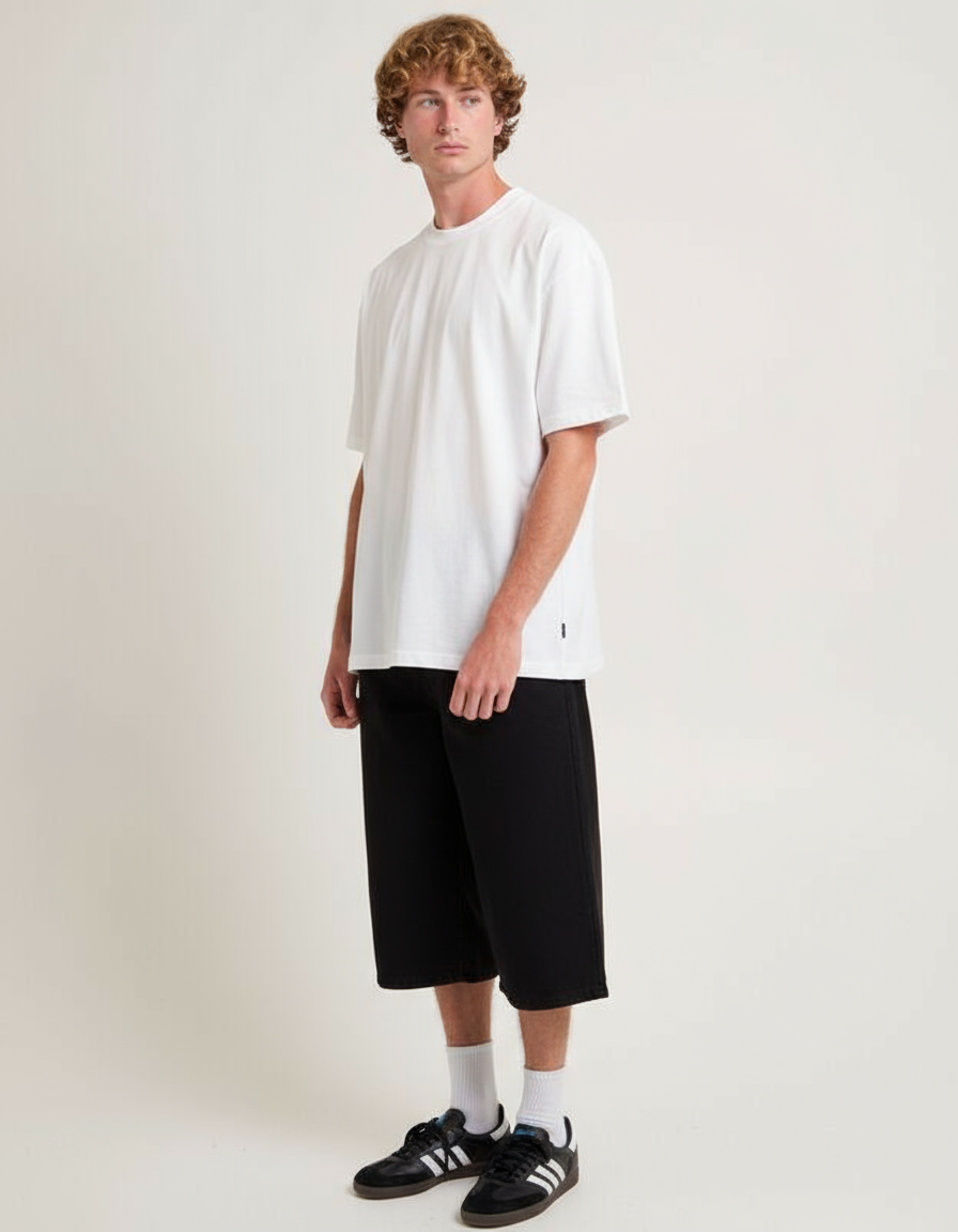 White Oversized Plain T-Shirt