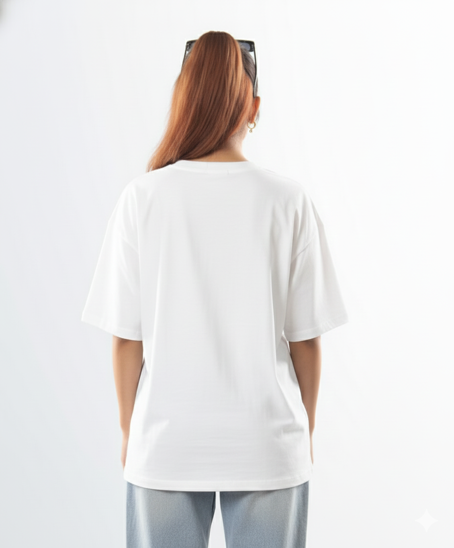 Premium White Oversized T-shirt