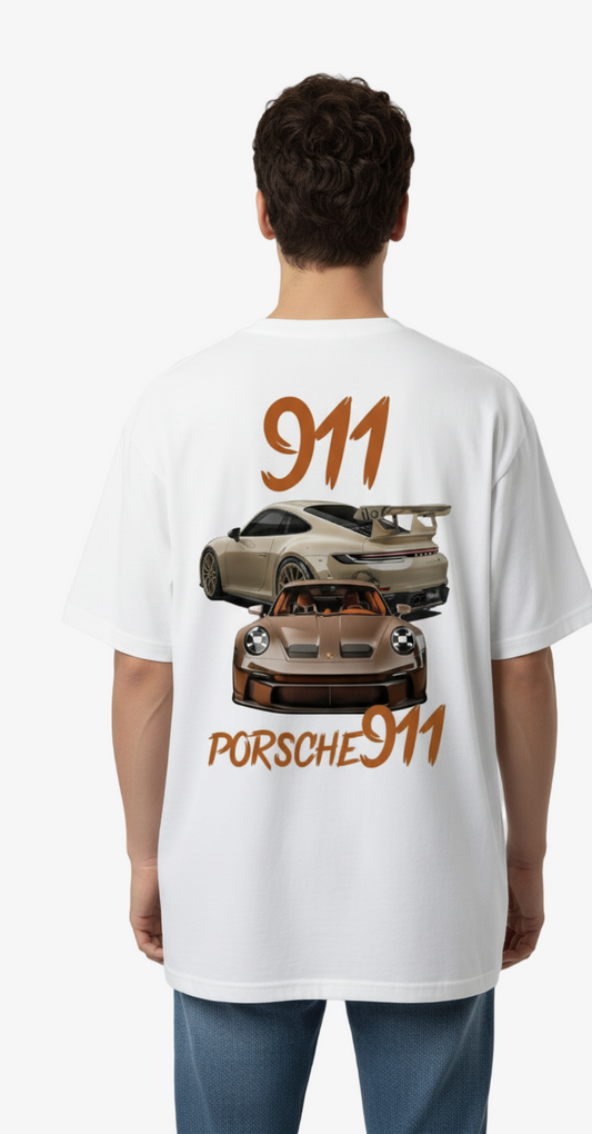 The Purist's 911 Back Print Tee