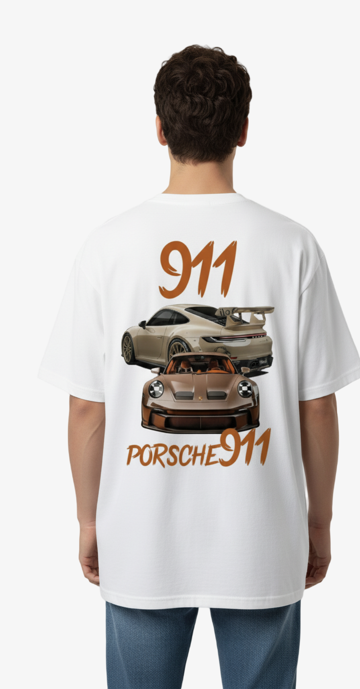 The Purist's 911 Back Print Tee