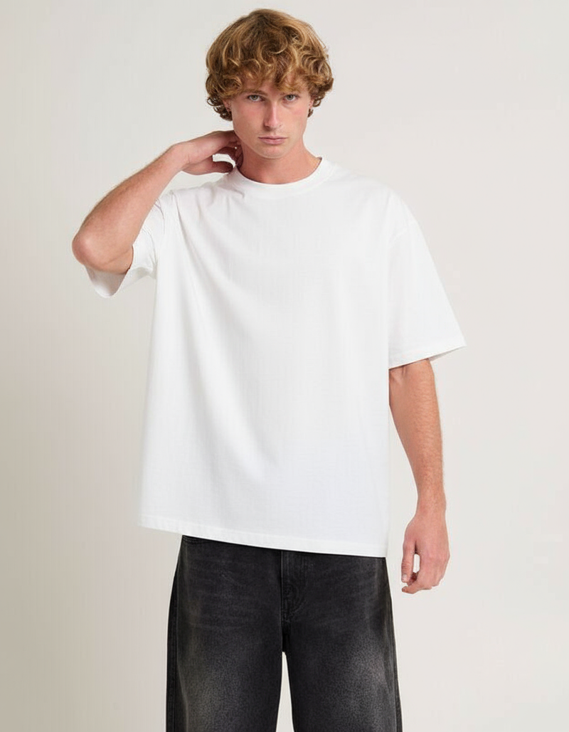 White Oversized Plain T-Shirt