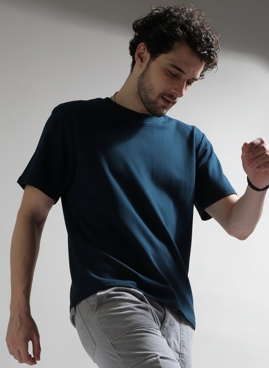 Petrol Blue Oversized t-shirt