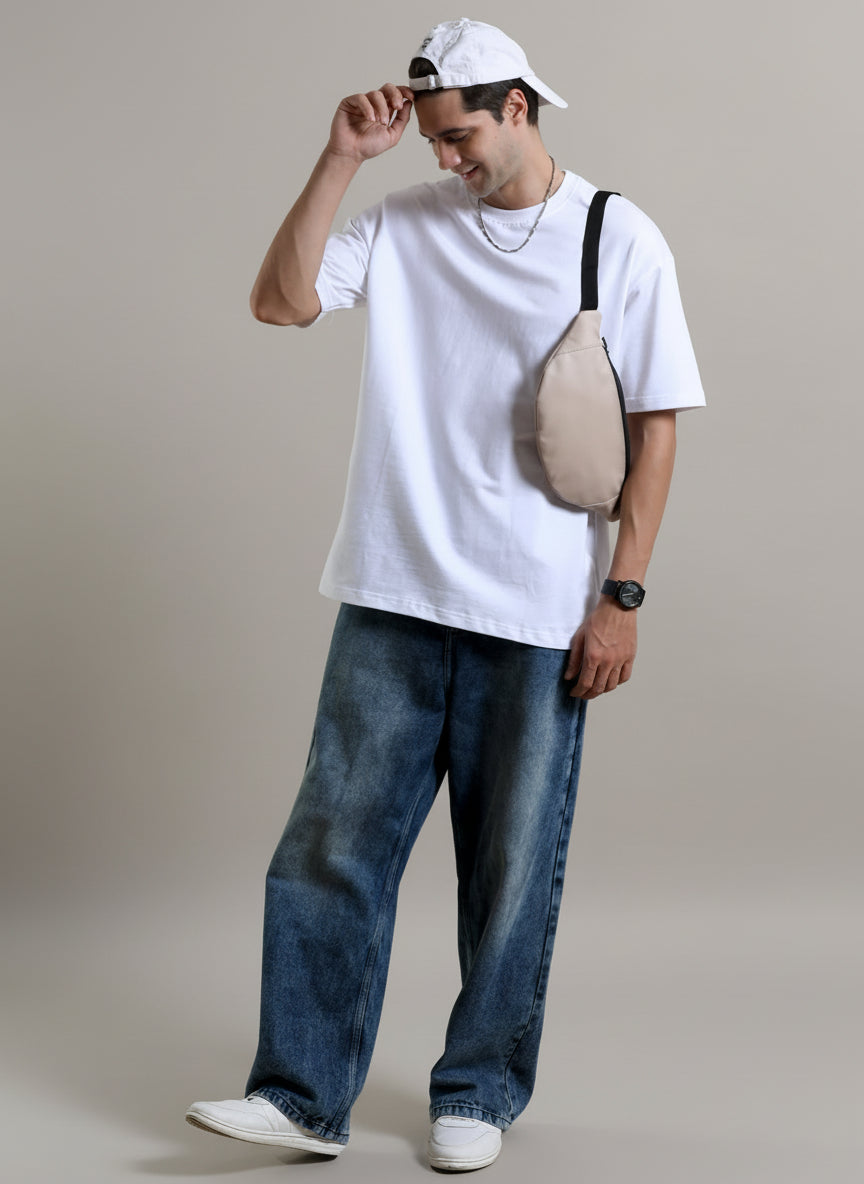 White Oversized t-shirt