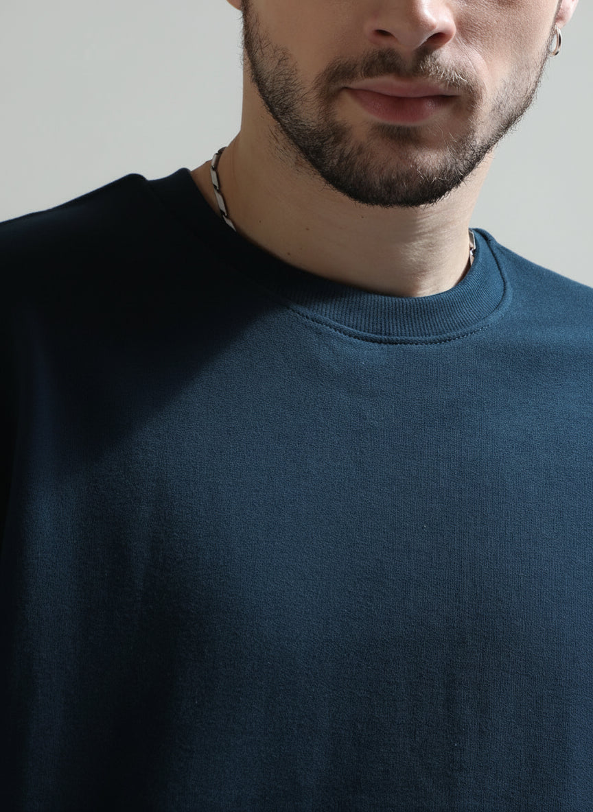 Petrol Blue Oversized t-shirt