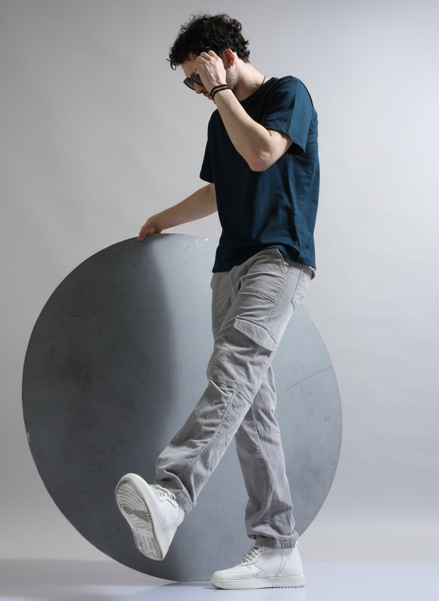 Petrol Blue Oversized t-shirt