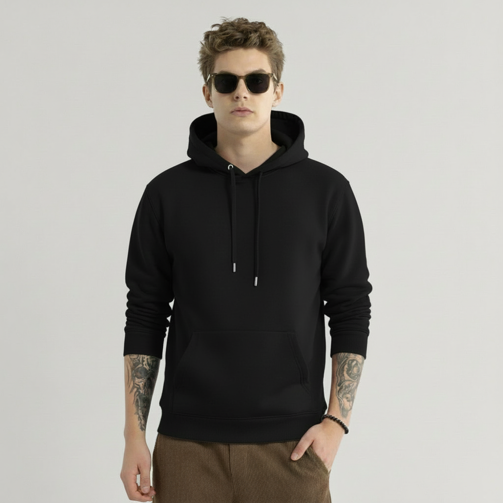 Premium Black hoodie