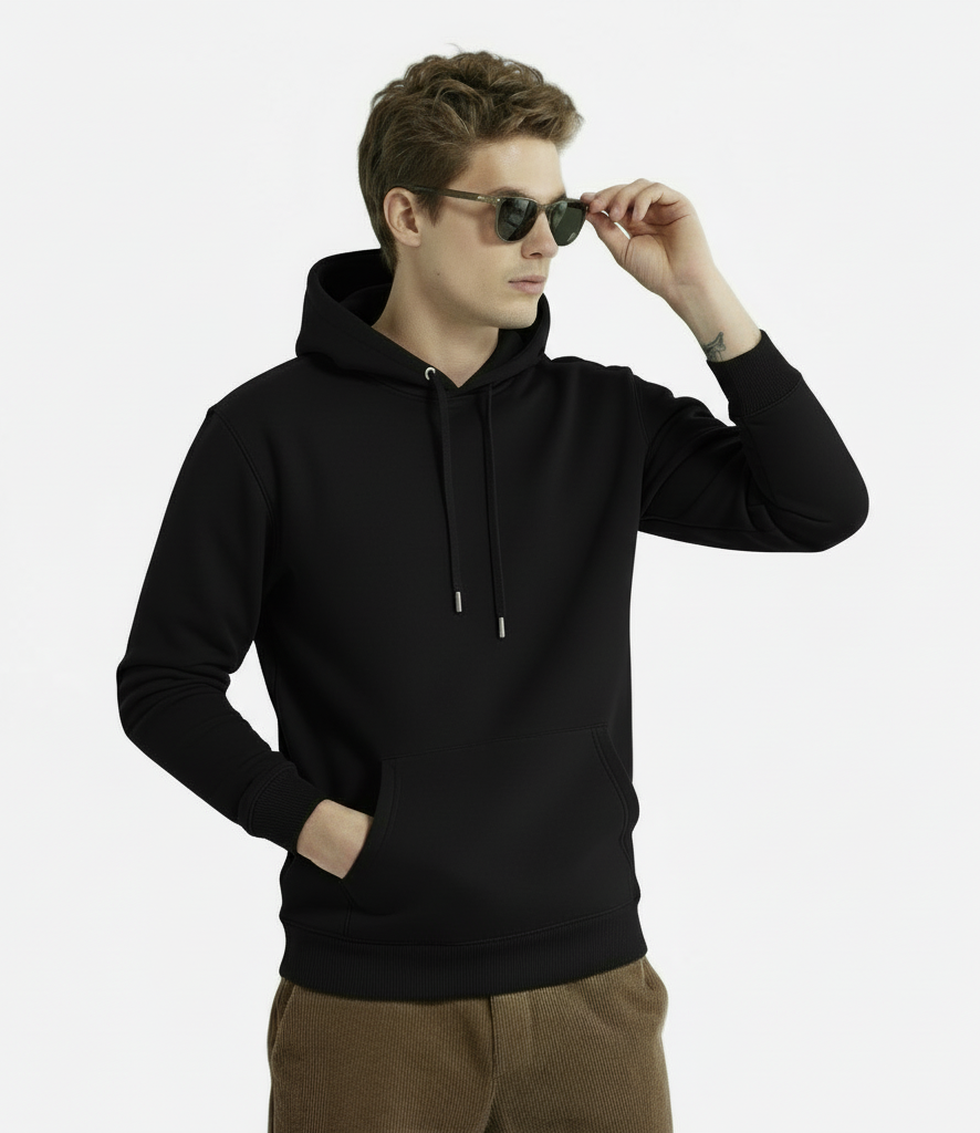 Premium Black hoodie