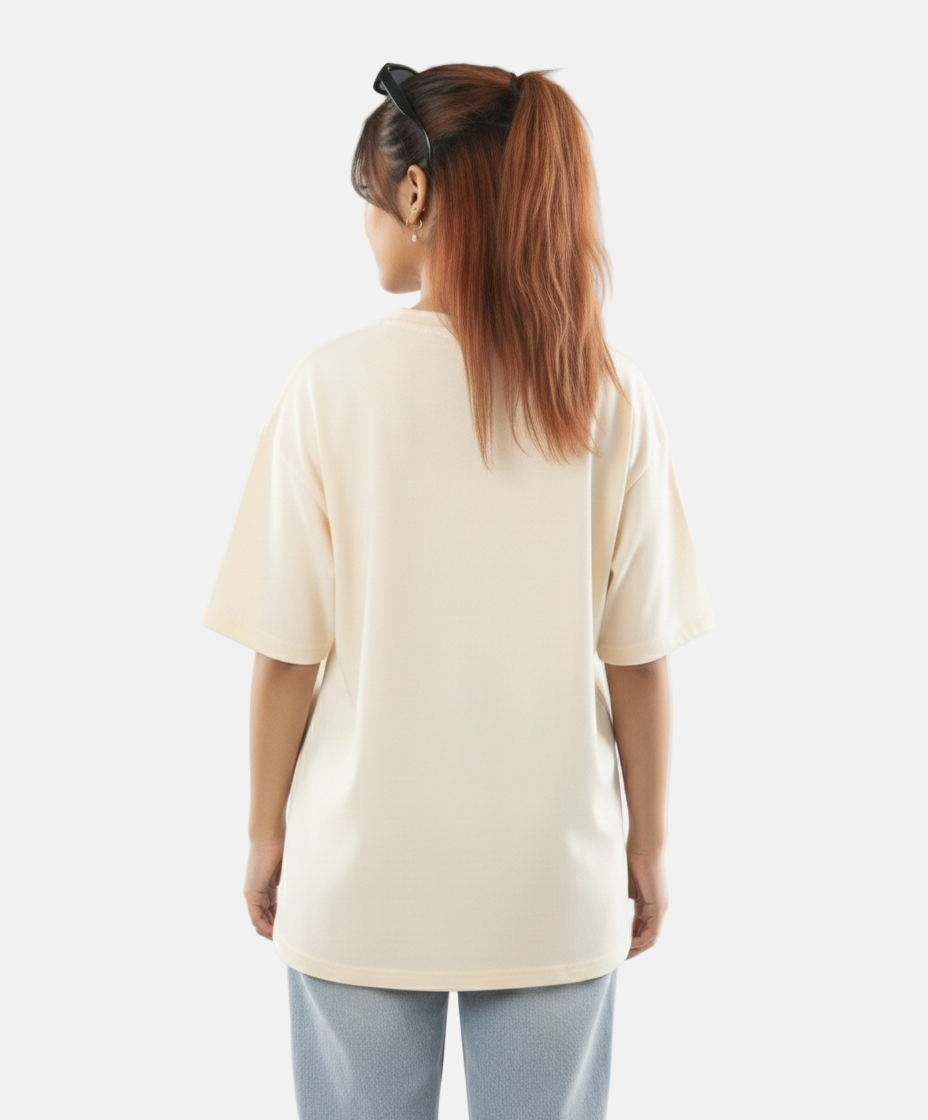 Premium Beige Oversized T-shirt