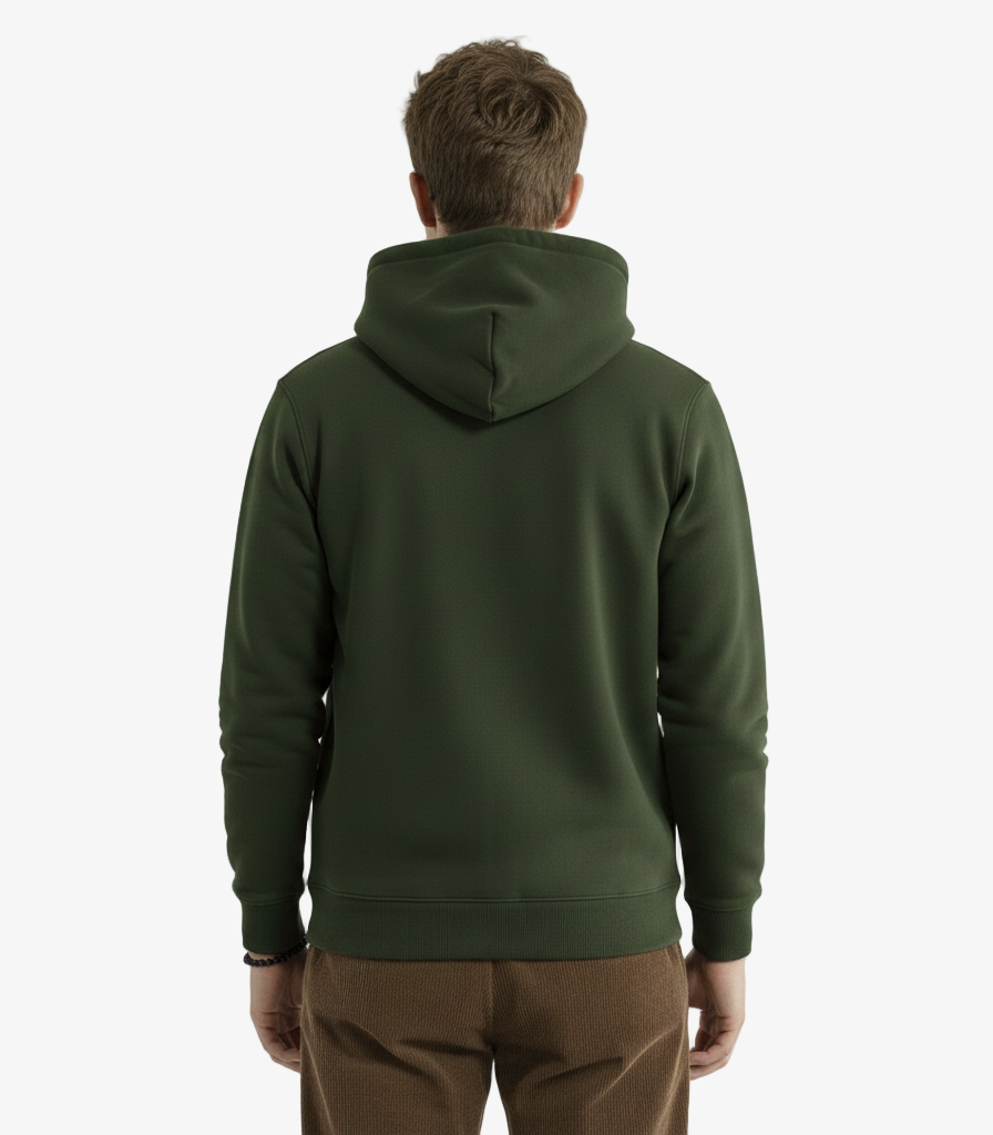 Classic Olive Green Hoodie